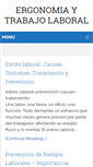 Mobile Screenshot of ergonomia-posturas.com